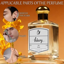 100ml Men's Cologne, Spicy Aromatic with Vanilla Chestnut, Versatile Scent