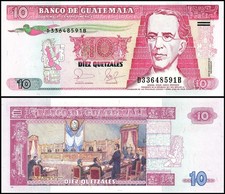 Guatemala 10 Quetzales, 2006, P-111a, UNC