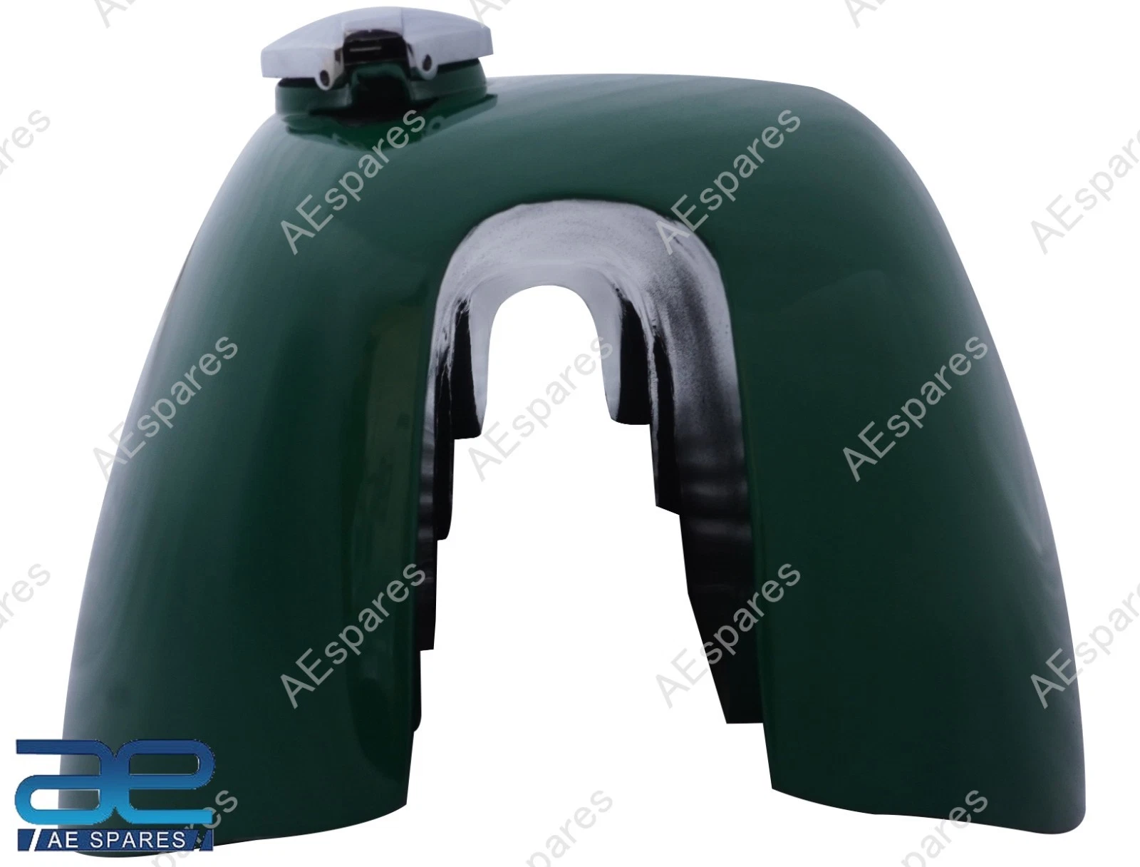 For Norton Commando Fastback Gas Fuel Tank British Racing Green Painted view 5