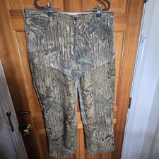 Vintage Rattlers Brand Realtree Camo Brush Guard Hunting Pants 42 x 31 USA