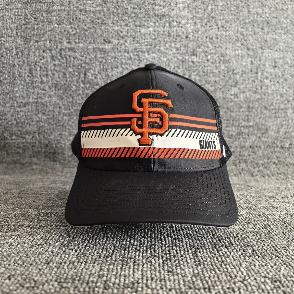 '47 Brand San Francisco Giants MLB Black Trucker Snapback Hat