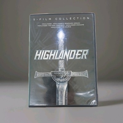 Highlander: 5-Film Collection (DVD) Queen Christopher Lambert Sci Fi Rare  set