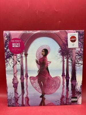 Nicki Minaj Pink Friday 2 LP Marble Pink Target Exclusive Vinyl Record Sealed 