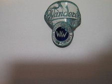 WANDERER Werke Steuerkopfschild, Fahrrad Emblem, bicycle, head badge, plaque