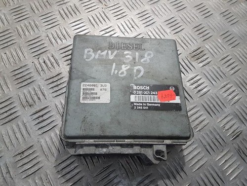 0281001243 Motormanagement, Steuergerät, ECU  2245541 BMW 3-Seri DE543622-75