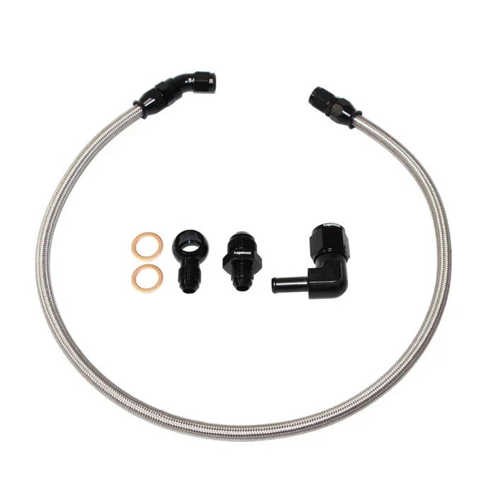 Turbo Oil Feed,Water Line&Support Bracket Kit For Ford Falcon XR6 BA/BF/FG 4.0L - image 4 of 4