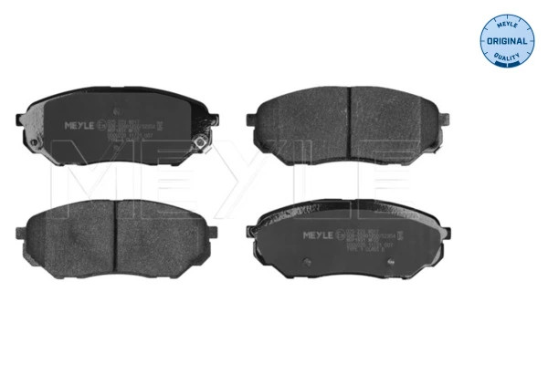 Plaquettes de frein Meyle 025 223 8017 mécanisme frein à disque pour auto OE 58101C5A7