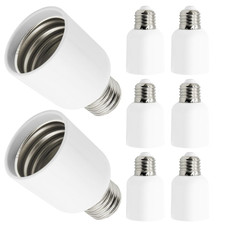 8 or 4Pack Medium Base E26 to E39 Mogul Socket Adapter Standard E26 Screw to E39
