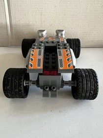 Retired Lego RACERS 8137 - 2007 - Pull Back Car Motor w/Instructions