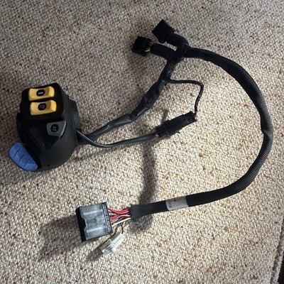 Ski Doo 2004-09 Used OEM MXZ LH Control Switch & Wiring Harness SDI 600.  19