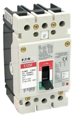 EATON E125E EGE3060FFG Moulded Case Circuit Breaker
