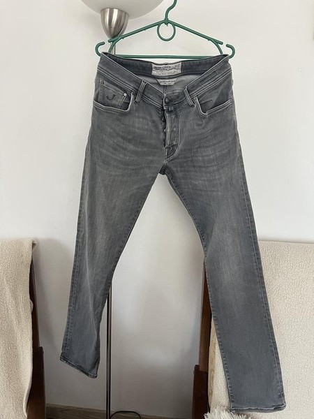 Men Jacob Cohen Jeans Grey Denim 33 / L / 48