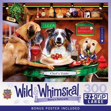 MasterPieces - Wild Whimsical - Benny's Ristorante 300 Piece EZ Grip Puzzle