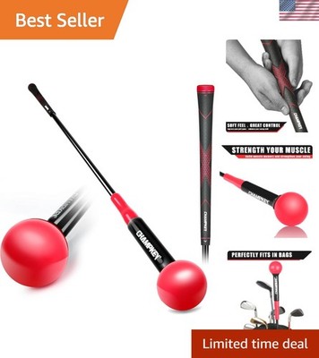 48-Inch Flexibility and Tempo Golf Training Aid for Indoor & Outdoor Practice