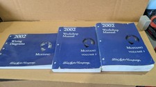 2002 Ford Mustang Workshop Vol 1 2 Wiring Diagrams Manual Set Factory Ford 2002 Ford Mustang Workshop Vol 1 2 Wiring Diagrams Manual Set Factory Ford