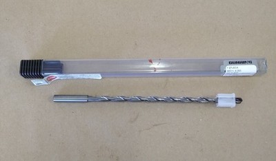 GUHRING TIALN HSS DRILL R-RTT 06511-6350, 1/4;E, 2 FLUTE, COOLANT, 7-7/8'' OAL