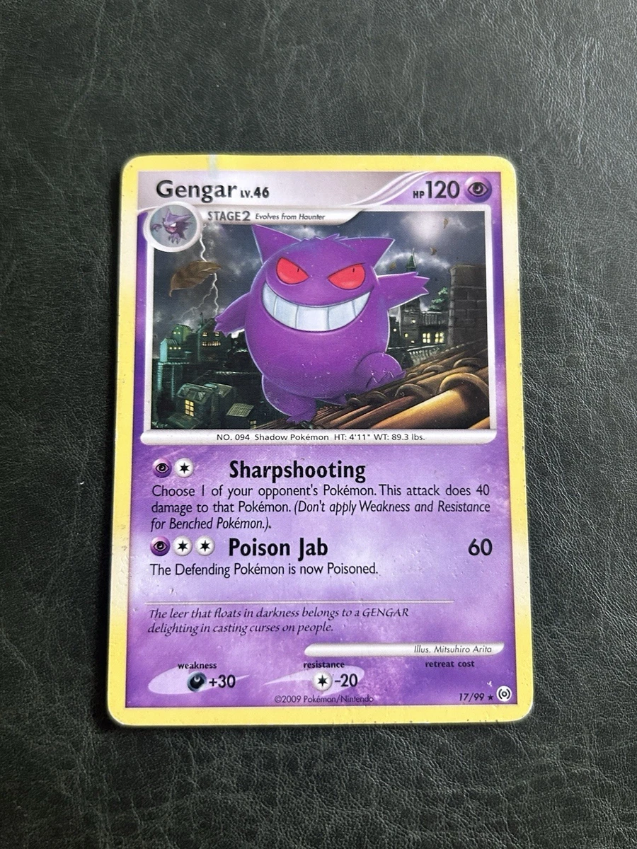 Gengar Pokémon TCG Arceus Rare Individual Collectible Card Game