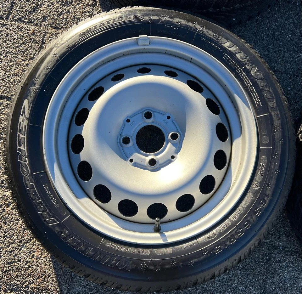 4 WINTERRÄDER 165/65R15 81T 185/60R15 84T SMART FORTWO FORFOUR W453 RDKS - Bild 3 von 4