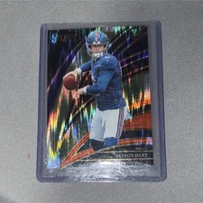 Panini 2025 Select Prizm Club Level Jaxson Dart #293 New York Giants