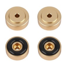 4X 20x8mm Speaker Box Aluminum Alloy Isolation Feet HIFI Amp Stand Base Pads aa