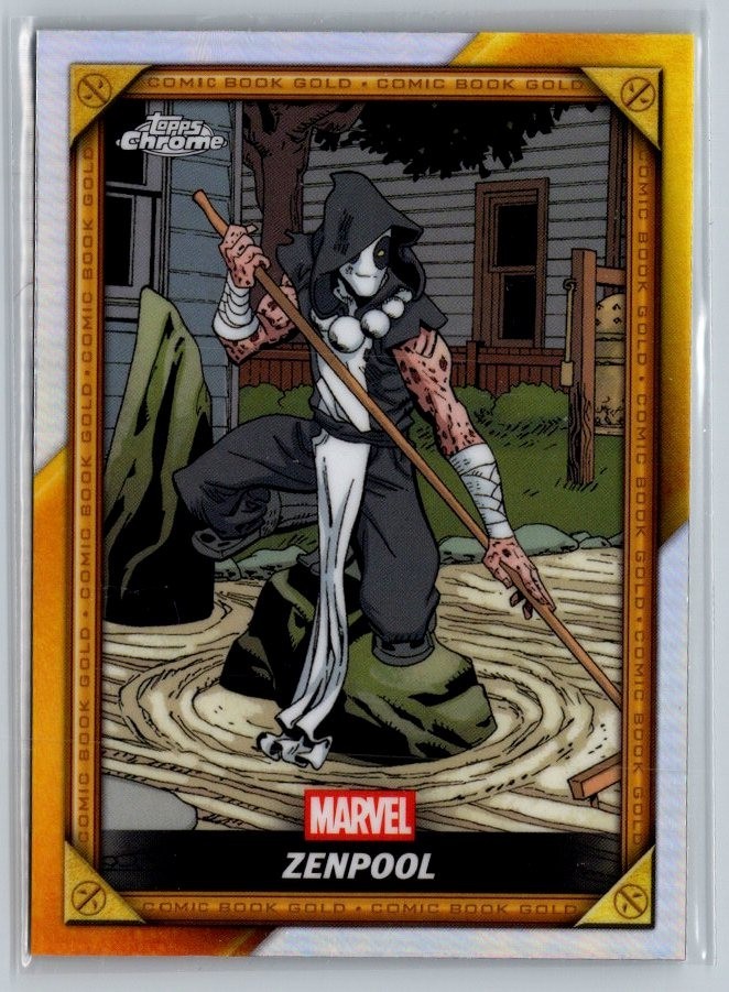 Zenpool #36 (Comic Book Gold) - Topps Marvel Deadpool 2025