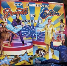 Elton John & Brandi Carlile Who Believes in Angels Tri-Colour Vinyl.