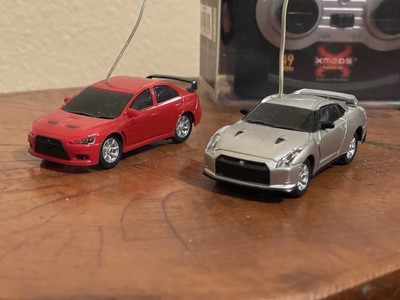 XMODS Micro RC cars NISSAN GT-R and MITSUBISHI EVO Zip zaps TESTED