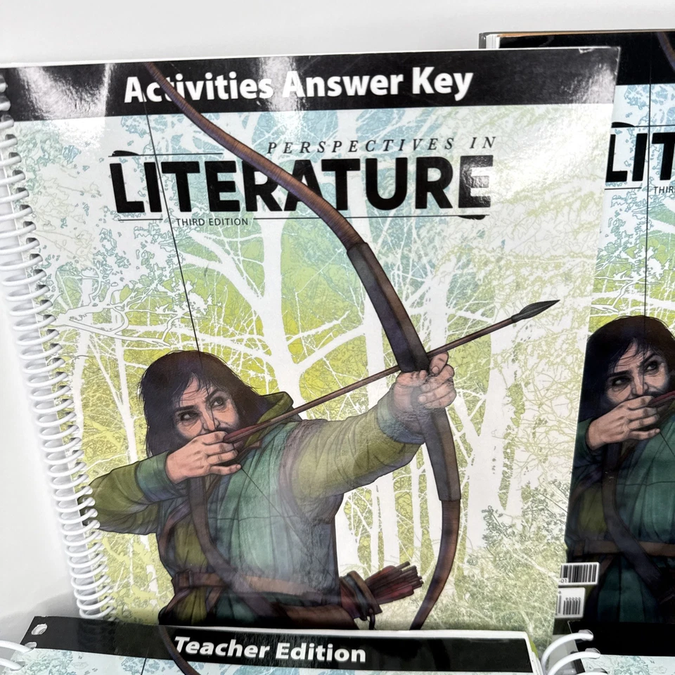 BJU Perspectives in Literature Third Edition Teacher Editions and Activities Key - Image 2 of 4