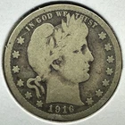 1916 25C Barber Quarter (89136)