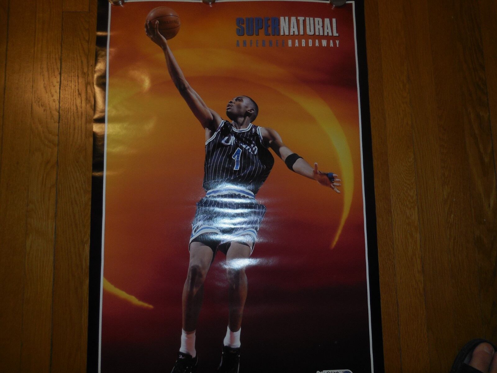 1995 anfernee hardaway- super natural poster | eBay