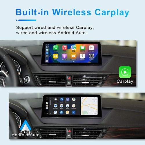 For BMW X1 E84 2009-14 CIC System 10.25'' Touch Screen Navi Radio Stereo Carplay - Picture 3 of 12