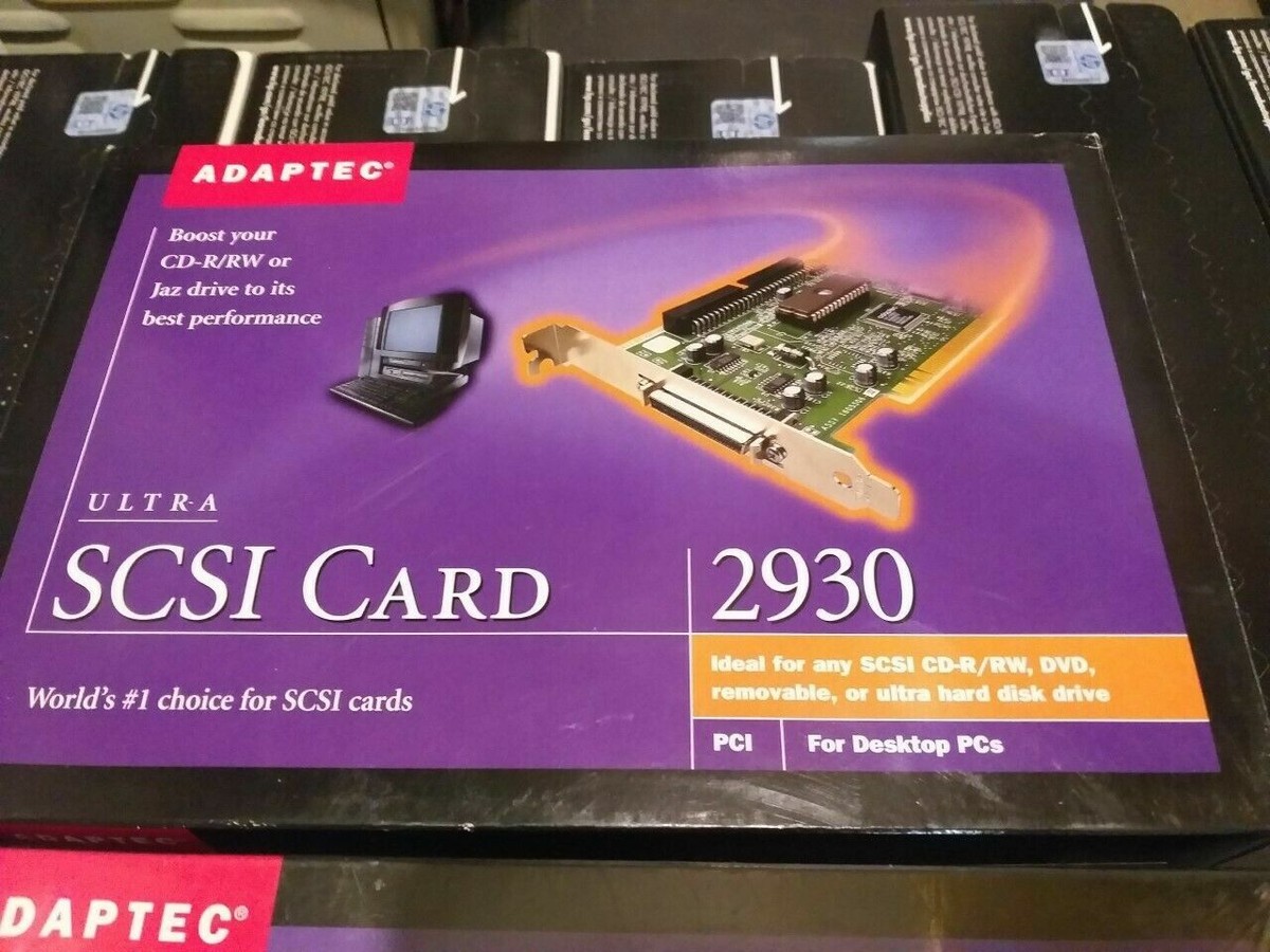【新品・未開封】ADAPTEC SCSI Card 2930U Adaptec Controller Card AHA-2930U CU PCI-SCSI-Adapter-Karte New | eBay