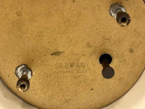 Blue Delft Schoonhoven Holland Clock German Mercedes Quartz Clock/Movements! - Picture 15 of 18