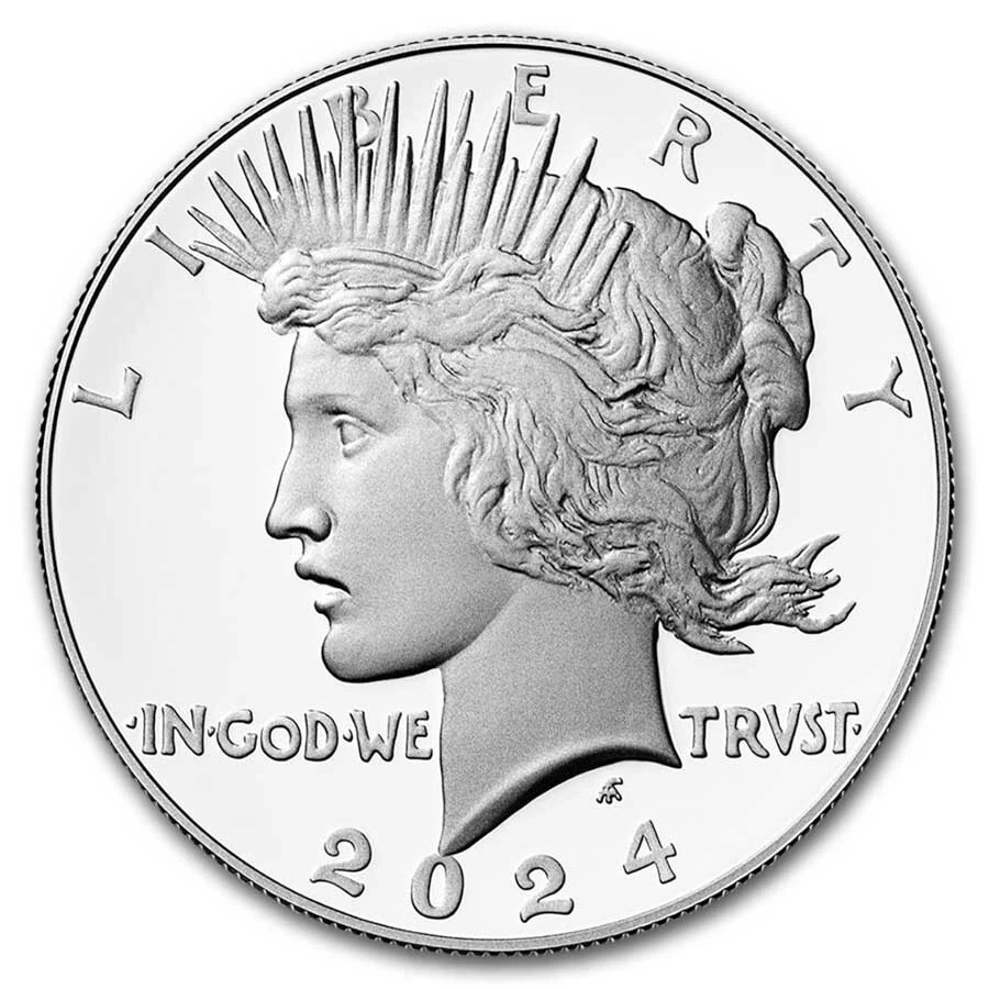 2024-S Proof Silver Peace Dollar PR-70 PCGS (FDI, Black Label) - Image 3 of 4