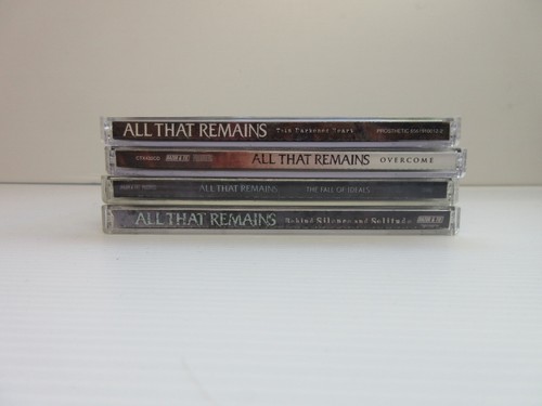 All That Remains 4x CD Lot - Overcome, Heart, Solitutde, Ideals - Metalcore - Picture 4 of 4