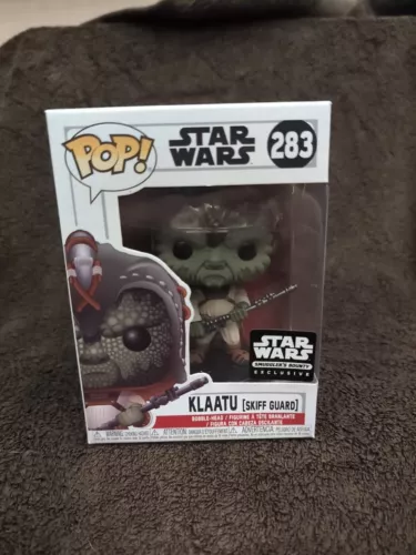 FUNKO Pop! Klaatu Skiff Guard Star Wars #283 Bobble-Head Smugglers Bounty Excl