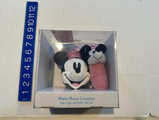 Disney Minnie Mouse Collection - Mickey & Friends Night Light & Rattle Gift Set