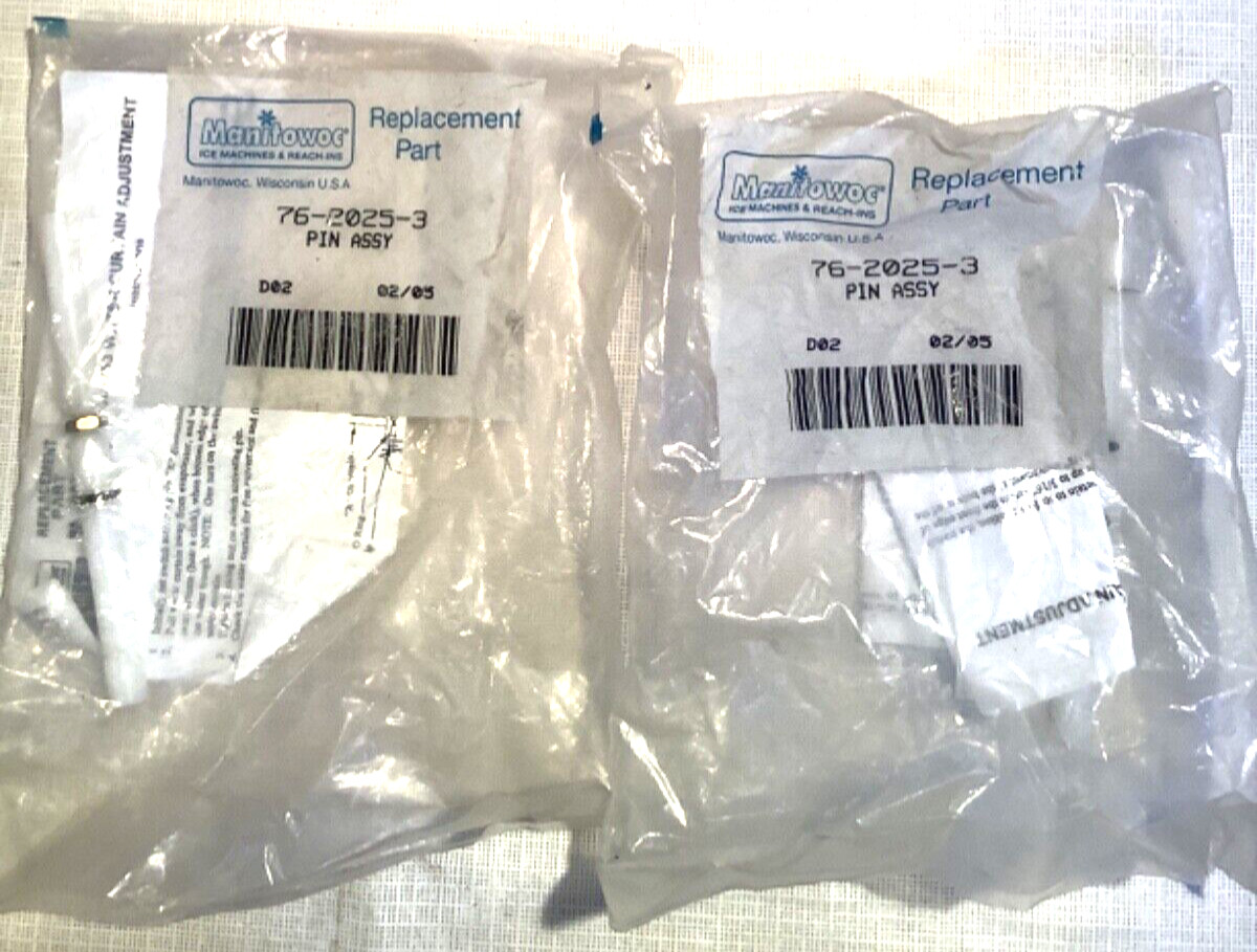 2 Manitowoc Pin Assemblies, 76-2025-3, new