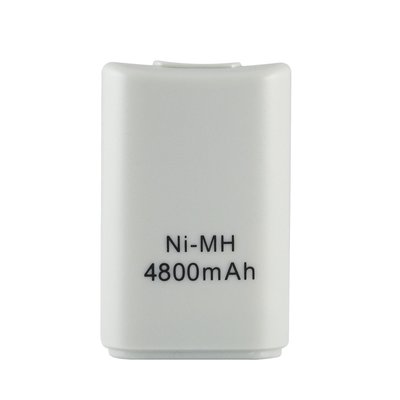 Kompatibler Xbox 360 Akku Pack Power Pack (weiß)