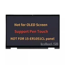 New For HP Pavilion X360 15-er1071cl 15-er1075nr FHD LCD Touch Screen Assembly