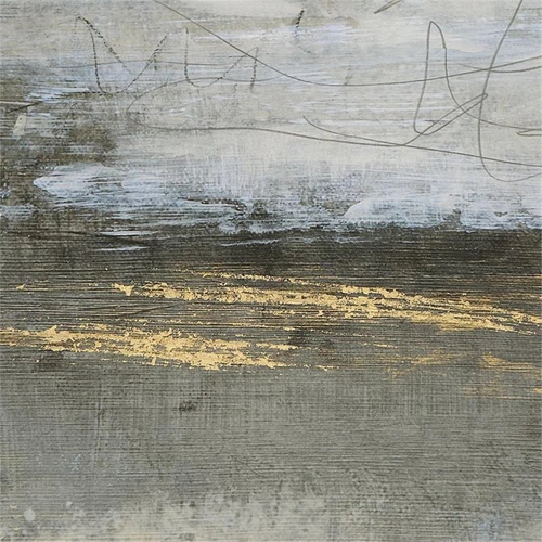 Uttermost Gilt Pine and Paper Misty Landscape Framed Print in Multi-Color - Picture 6 of 8