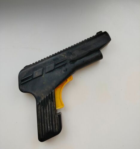 Vintage Toy Two Barrel Pistol Darts Soviet Plastic Kids Gun USSR 1980s Rare - Picture 2 of 10