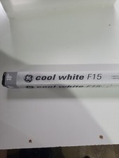 GE 18 Inch Fluorescent F15 F15t12 Cool White Tube Bulb 760 lumens 15 Watts 9000