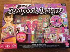 NIB 15 Page ULTIMATE SCRAPBOOK DESIGNER for Ages 6 