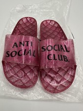 Anti Social Social Club/ Everything Glitters Pink Sldes6m/ 37EU/ Authentic