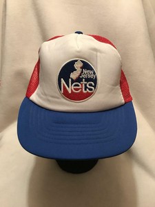 vintage new jersey nets hat