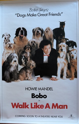 Walk Like A Man, Promotional Movie Poster, 1987, Rolled, 13.25 X 20 5 Inches
