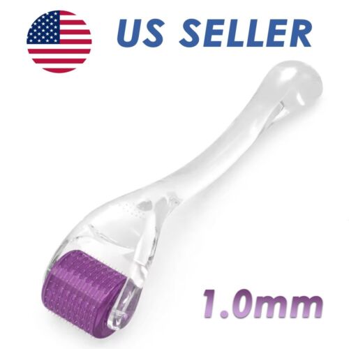 Derma Micro Roller 1.0 mm Scars, Acne, Anti-aging, Wrinkles, Hair Loss 192PINS - Picture 1 of 4