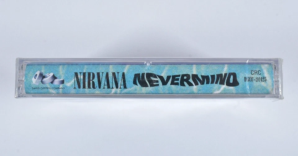 RARE Factory Sealed NIRVANA Nevermind Cassette Tape 1991 Geffen DGCC-24425 - Image 4 of 4