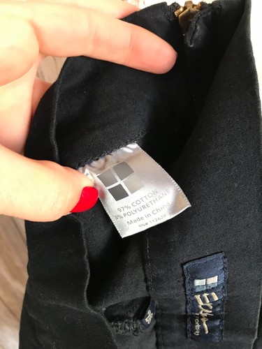 SALT WORKS NY Dark Blue Denim Skinny Full Leg Zipper Jeans Pants Carlisle St 26 - Picture 8 of 10